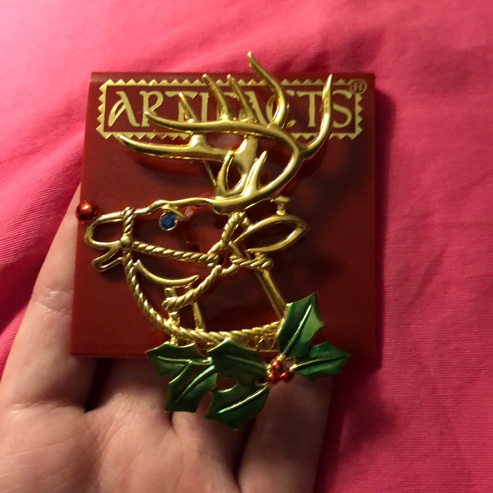 Reindeer pin - Picture 2 of 2